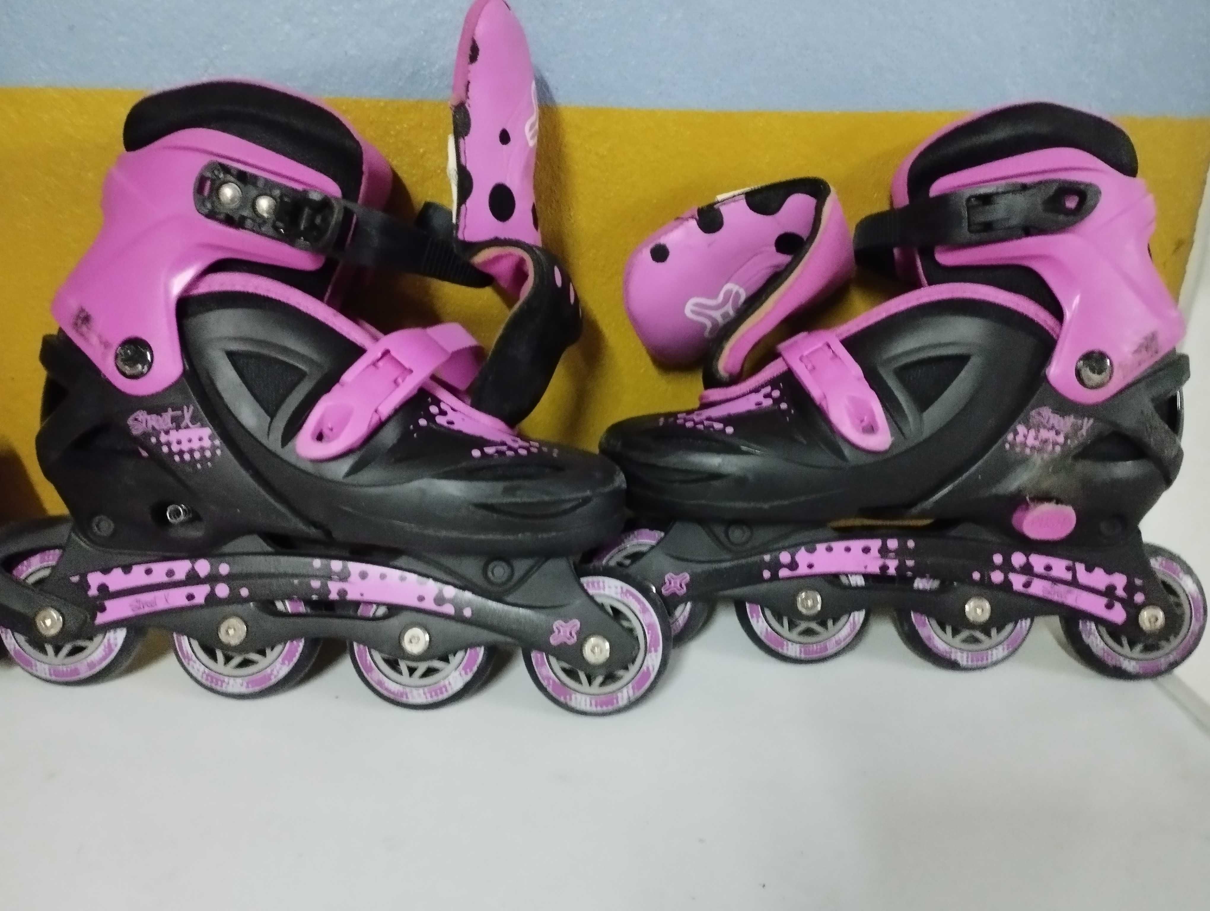 Patins em linha menina