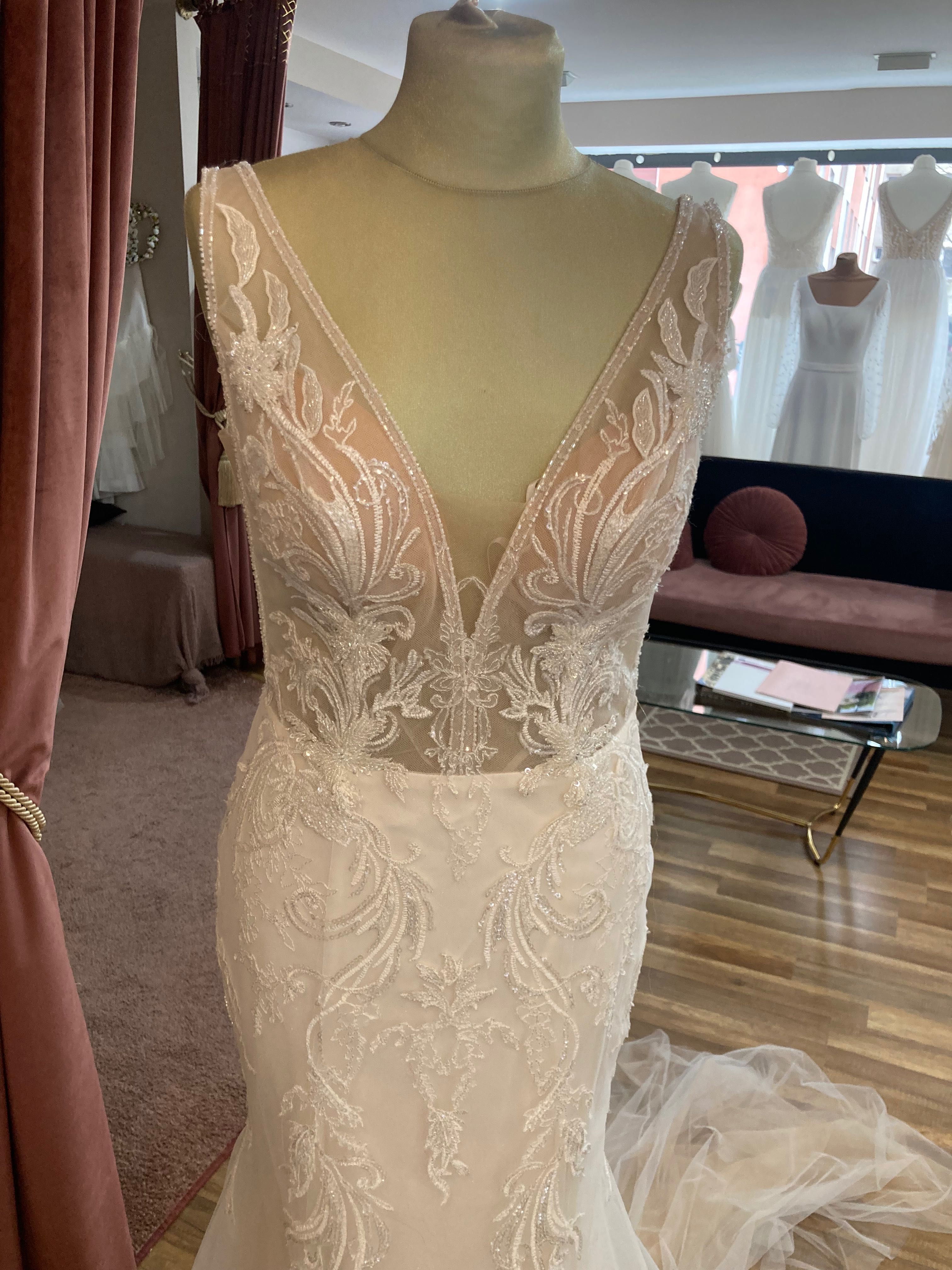 Super cena! Suknia ślubna Vanilla Sposa size 40 model salonowy