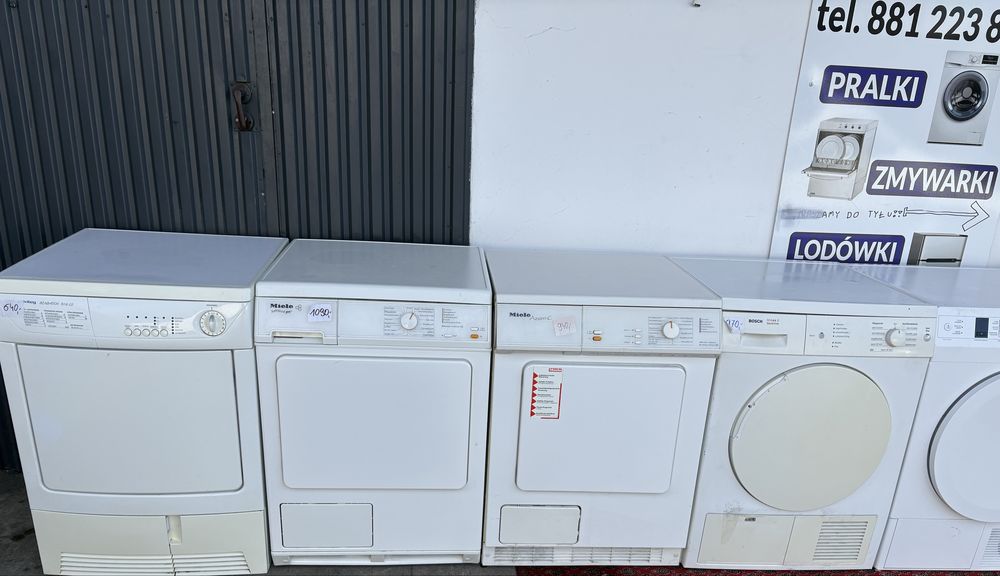 Suszarka kondensacyjna Miele,Bosch,Privileg,Constructa,Okazja.Gwarancj