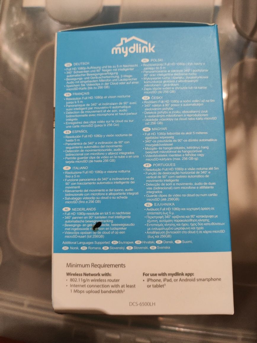 Câmara D-Link DCS-6500LH