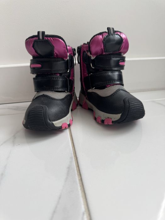Черевики зимові дитячі для дівчинки 22р
