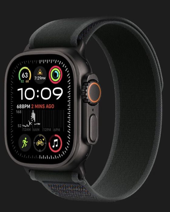 Open Box Apple Watch ULTRA 2 2024 Black Trail Loop