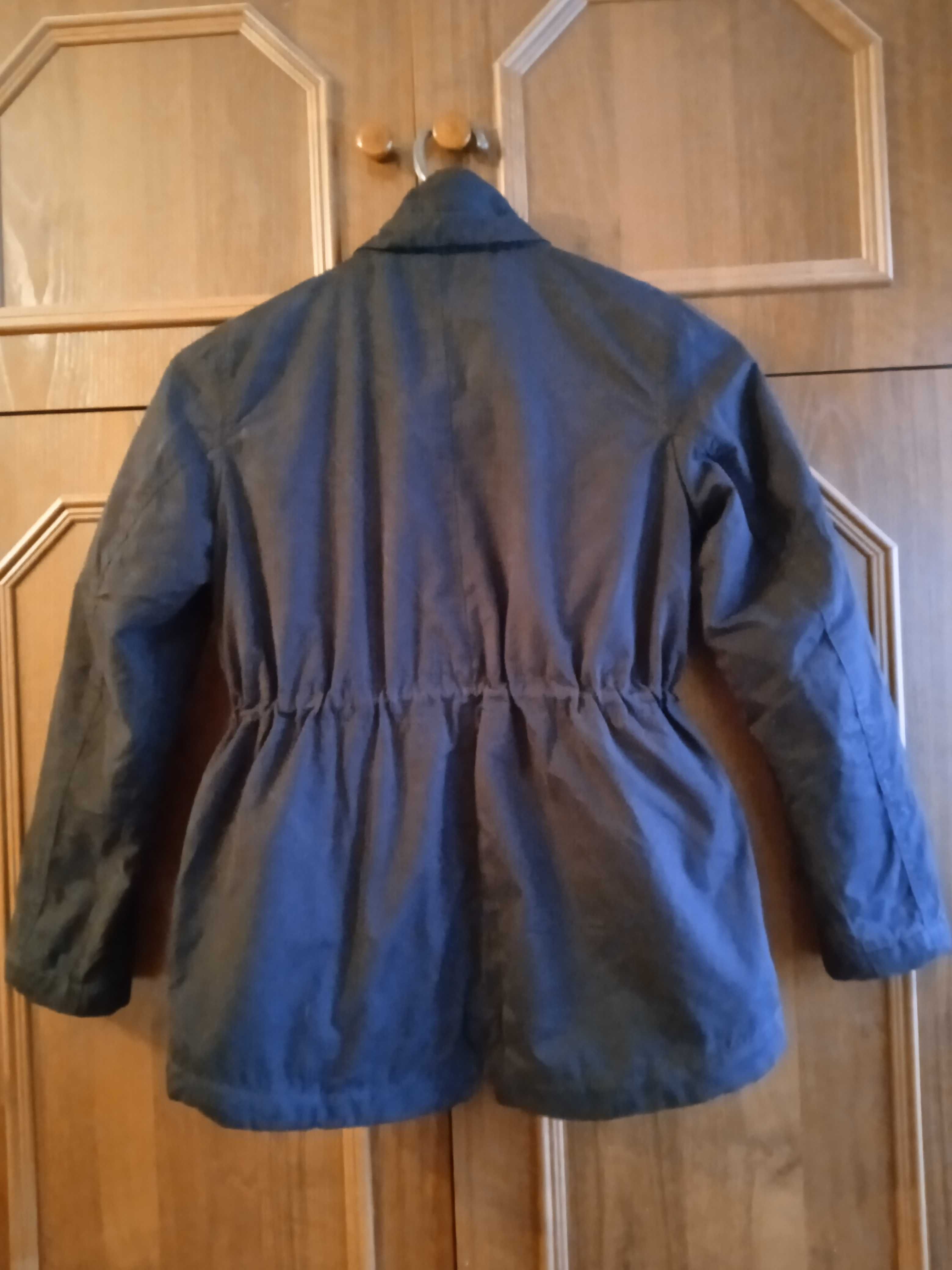 Куртка синего цвета для школьницы