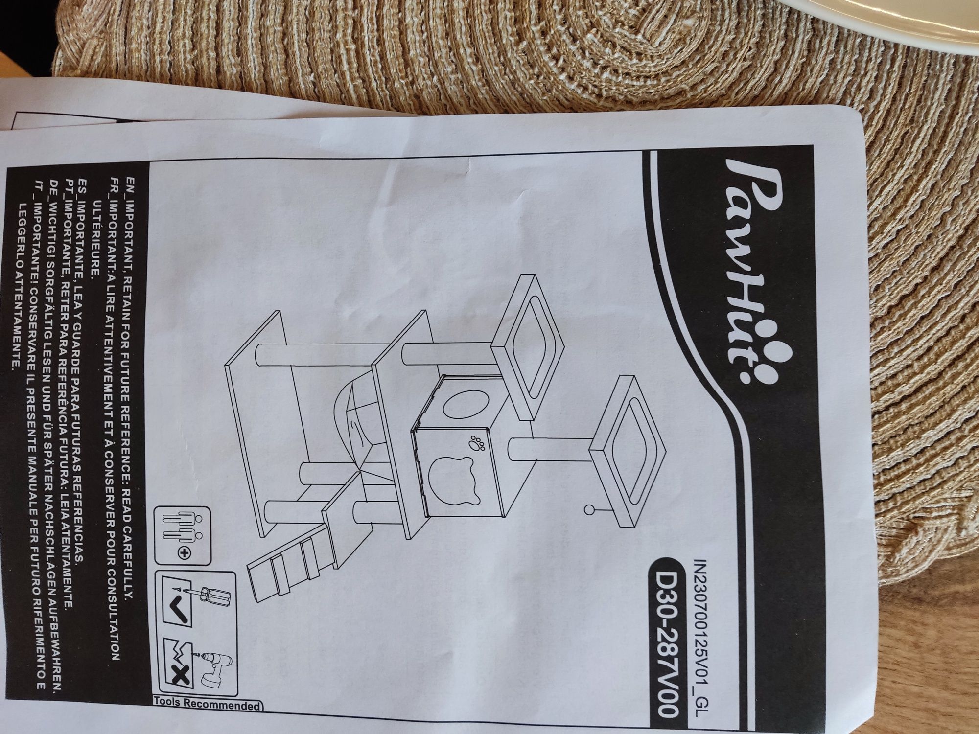 Drapak dla kota kotów