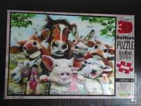 Пазли Super 3D Selfies Puzzle, 500 шт. 61х48 cm, 24х18 in. Нові.