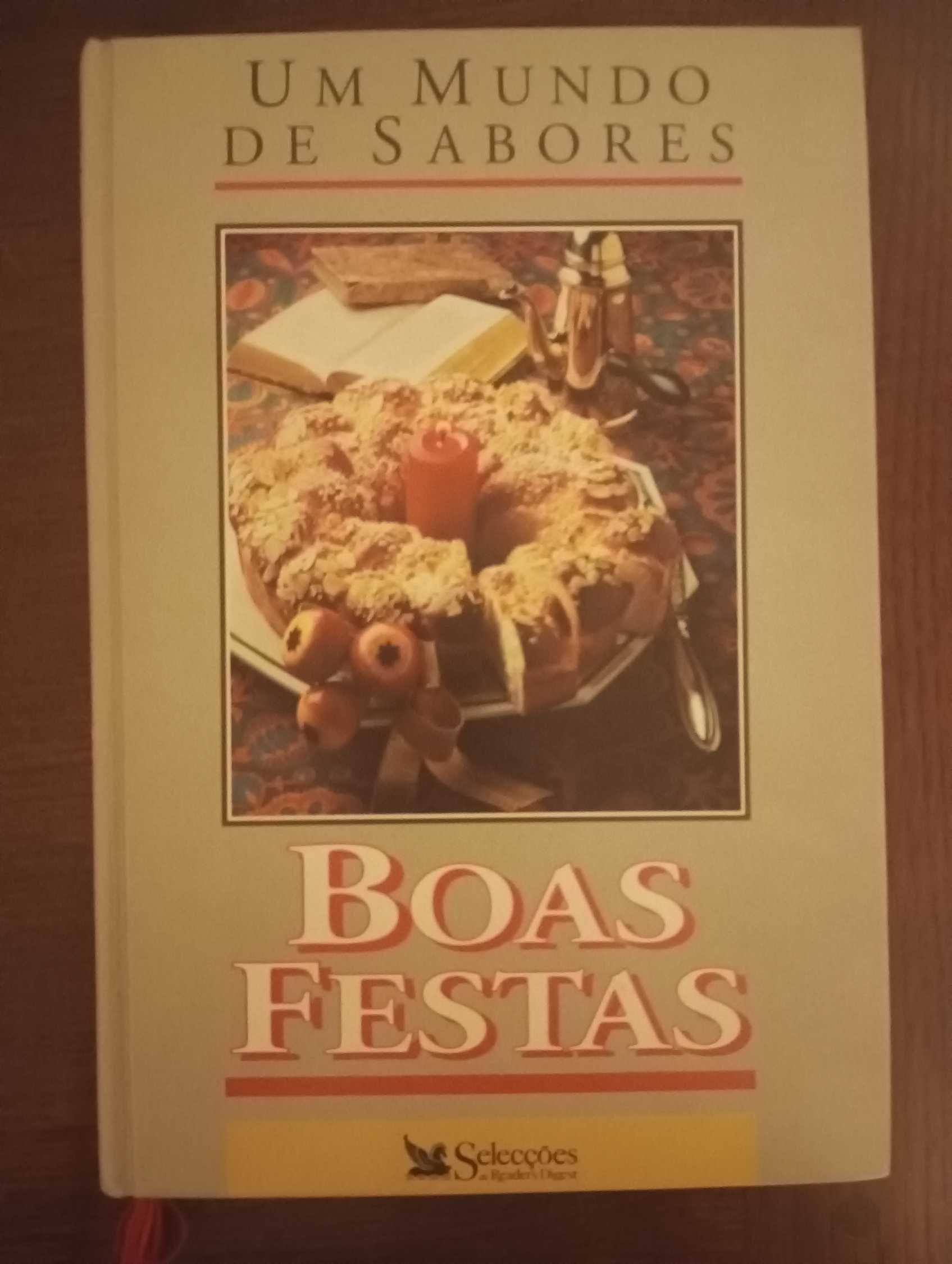 Livro Um Mundo de Sabores Boas Festas da Readers Digest