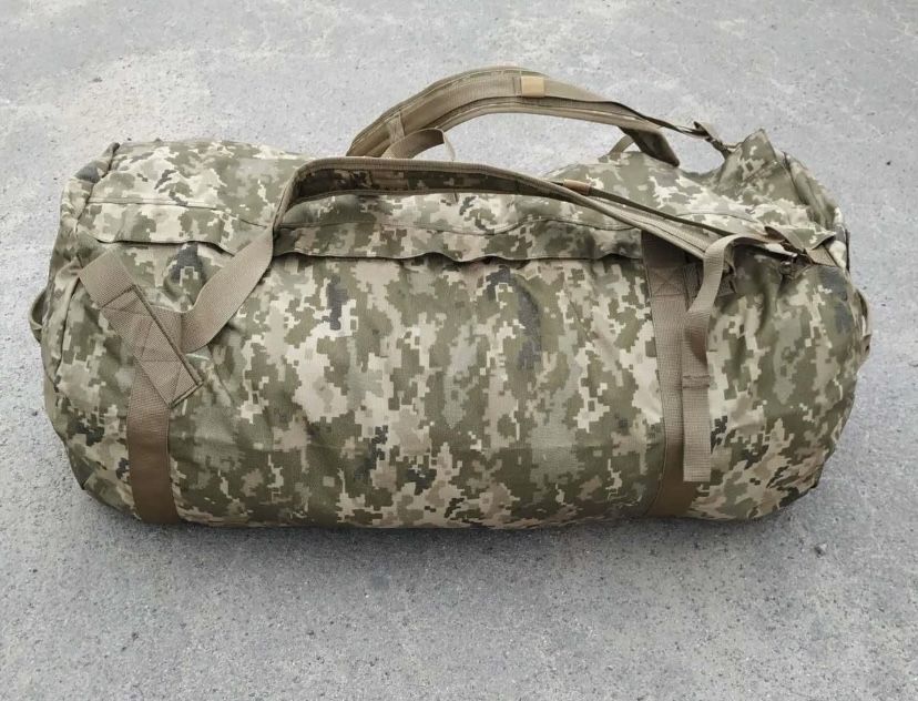 Баул армійський піксель ЗСУ. Сумка транспортна індивідуальна.