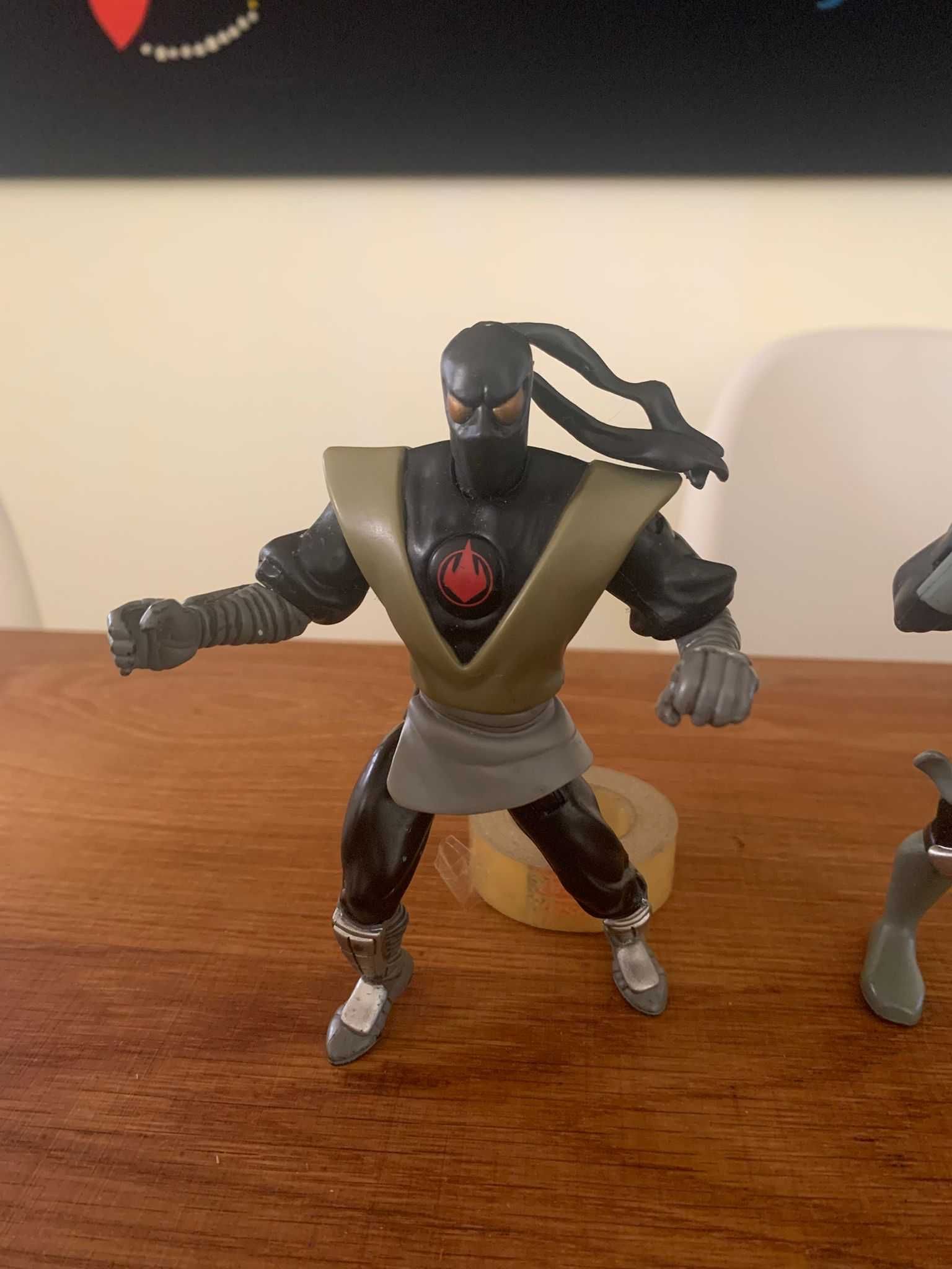 Figuras de ação Tartarugas Ninja 2002 Mirage Playmates TMNT
