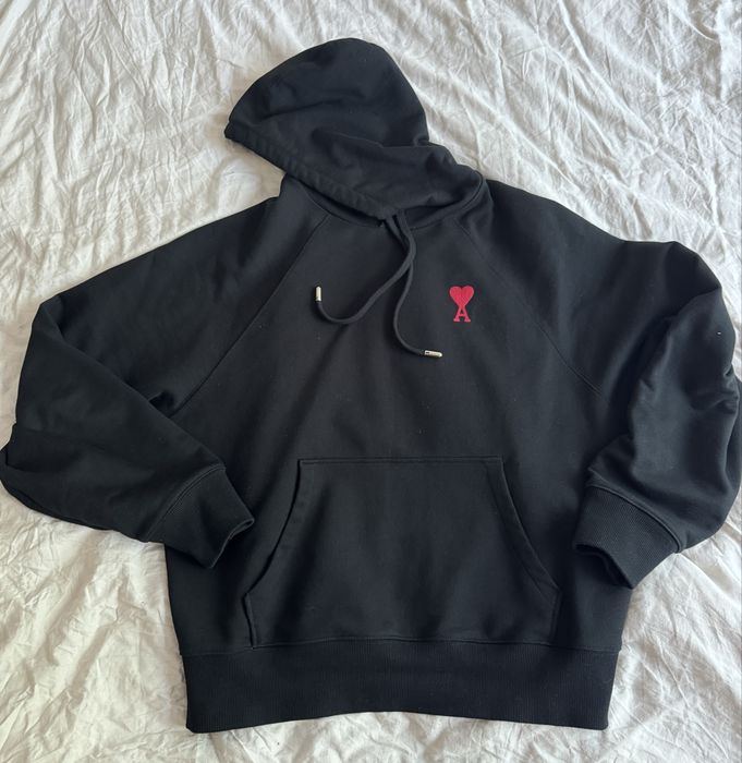 Ami hoodie L/xl oversize on худи свитшот капюшон кофта