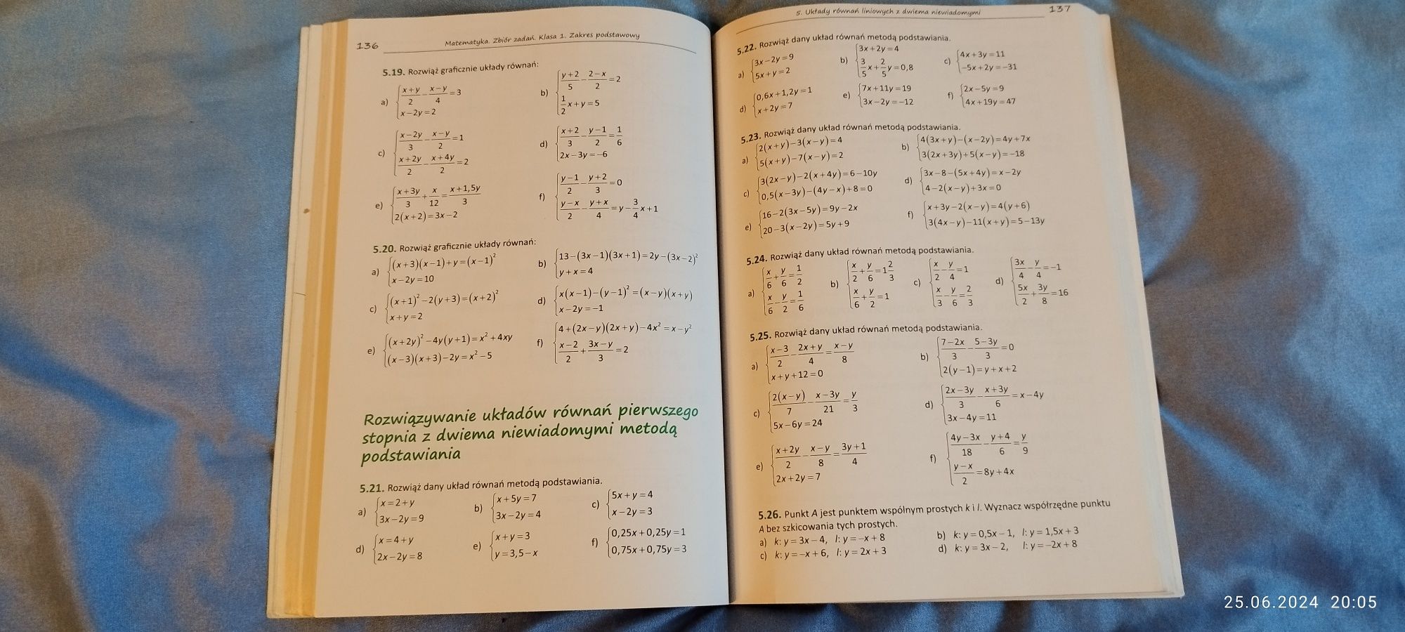 Matematyka Zbiór zadań do liceów i techników klasa 1