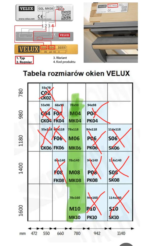 Markiza VELUX MHL mk00 przeciwsloneczna do okna VELUX roleta NOWA