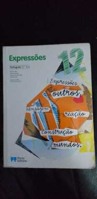 Vende-se kit manuais de Português 12 ano, Porto Editora, "Expressões"