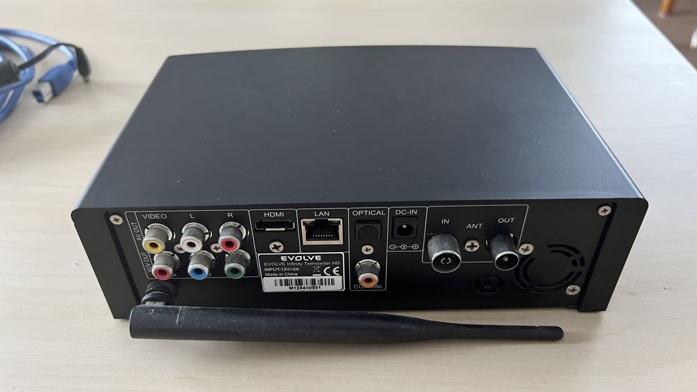 Odtwarzacz Multimedialny Evolve Infinity TwinCorder HD + dysk 3,5” 3TB
