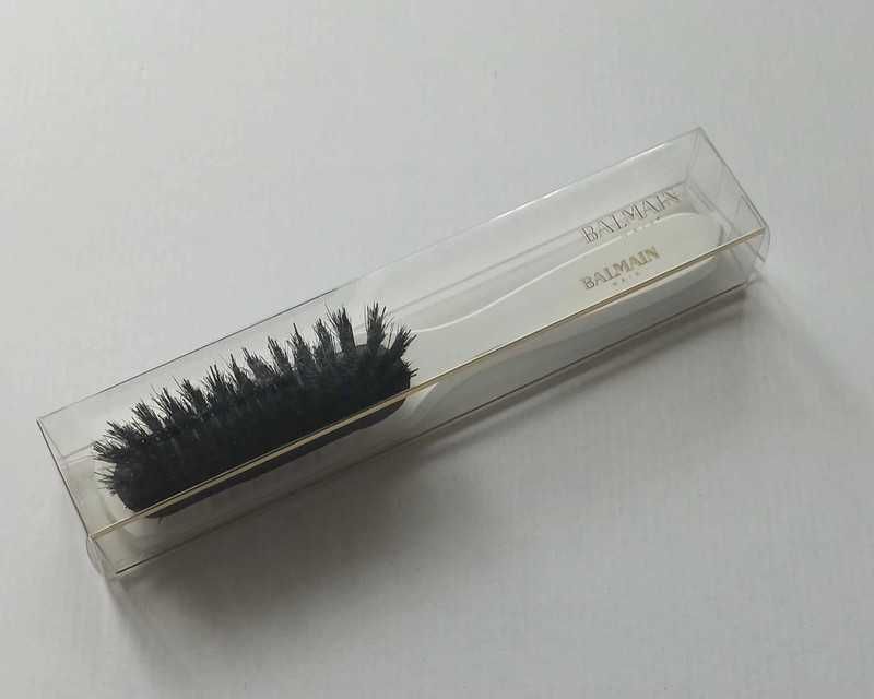 Balmain Hair szczotka do włosów z włosia dzika biała