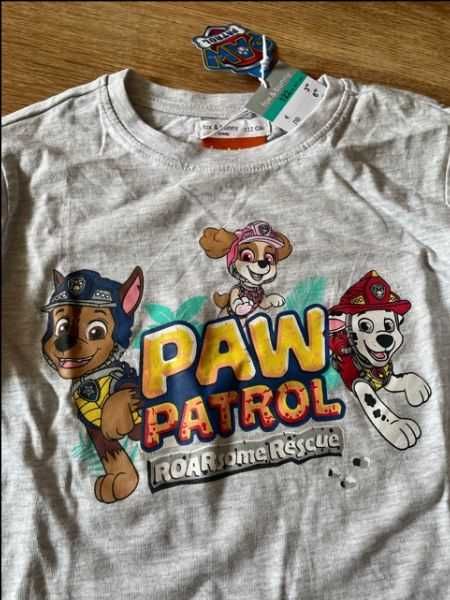 NOWE bluza i bluzka PSI PATROL r. 122. ZESTAW