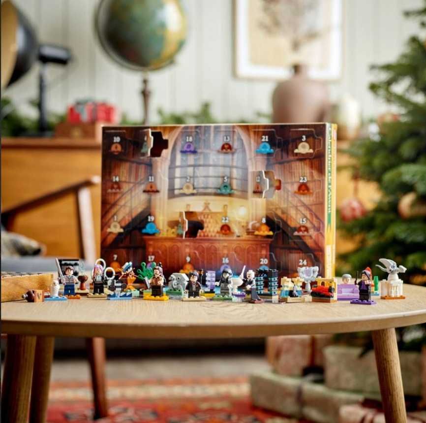 Klocki Świąteczne Harry Potter Zestaw Lego Kalendarz adwentowy