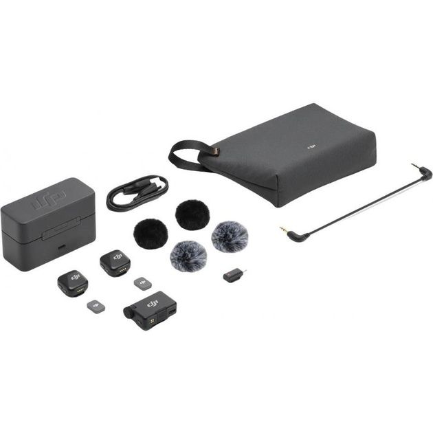 DJI MIC MINI 2TX + 1RX + Charging Case