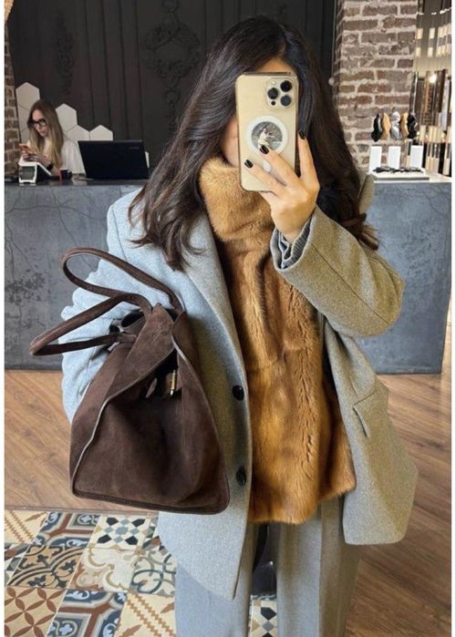 Манішка хутро еко