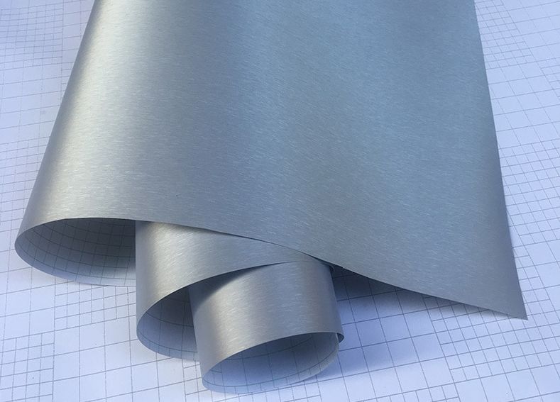 Vinil Alumínio Escovado - 50x100cm