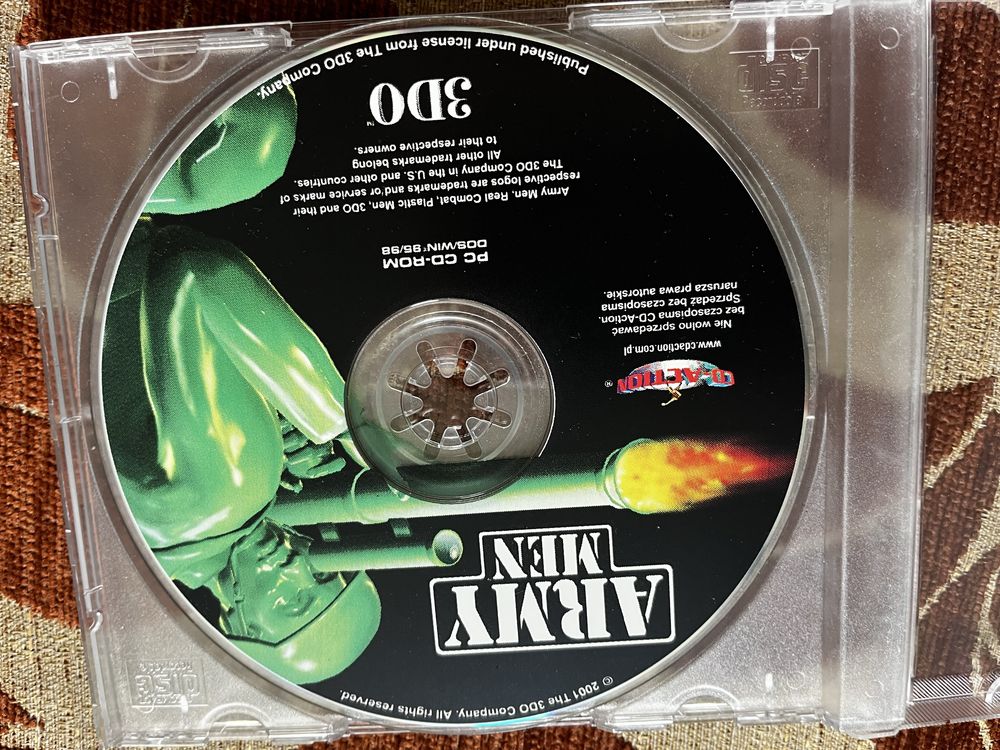Army men pc cd action