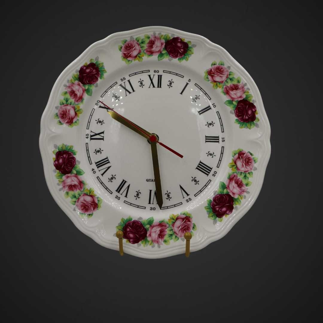 Zegar porcelanowy w stylu Beyer & Bock b51/012730