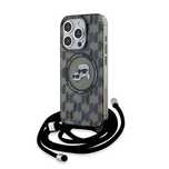 Etui Karl Lagerfeld IML Crossbody Monogram Karl & Choupette Head MagSa