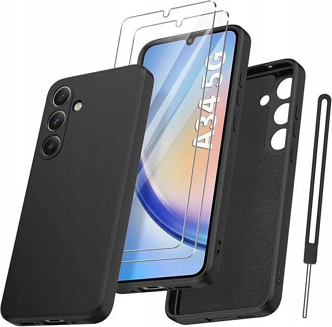 etui ochronne qasyfanc do samsung galaxy a34 5g z szkłem hartowanym