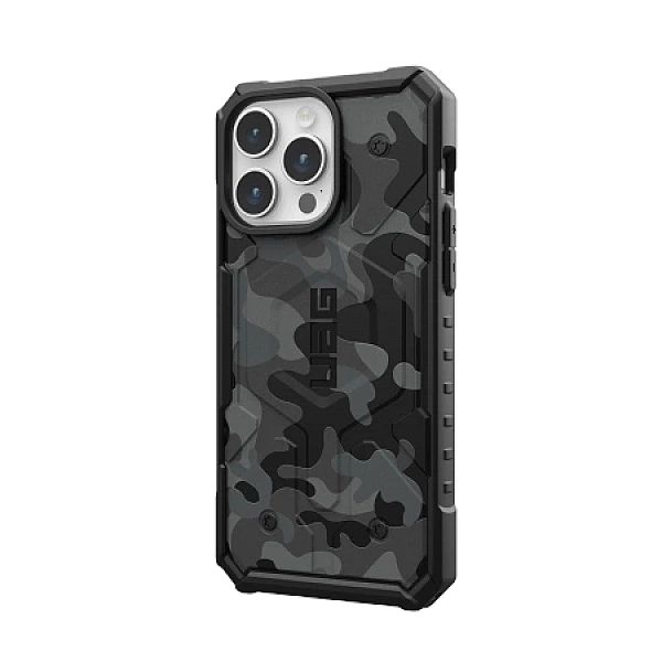 Etui UAG Pathfinder MagSafe do iPhone 15 Pro Max - czarne moro