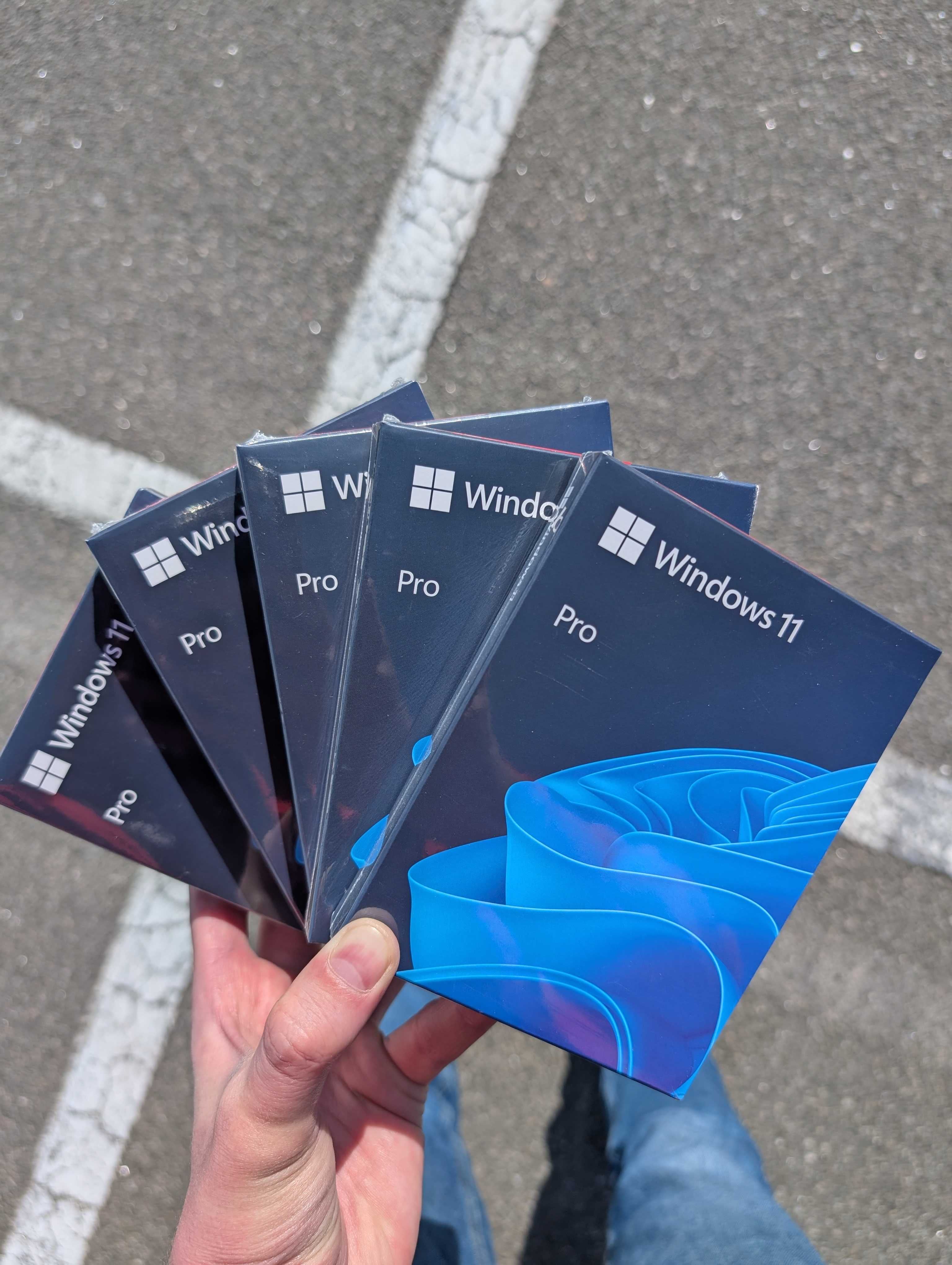 Боксова Windows 11 Pro BOX Лицензия Коробка Виндовс 11 Про Віндовс USB