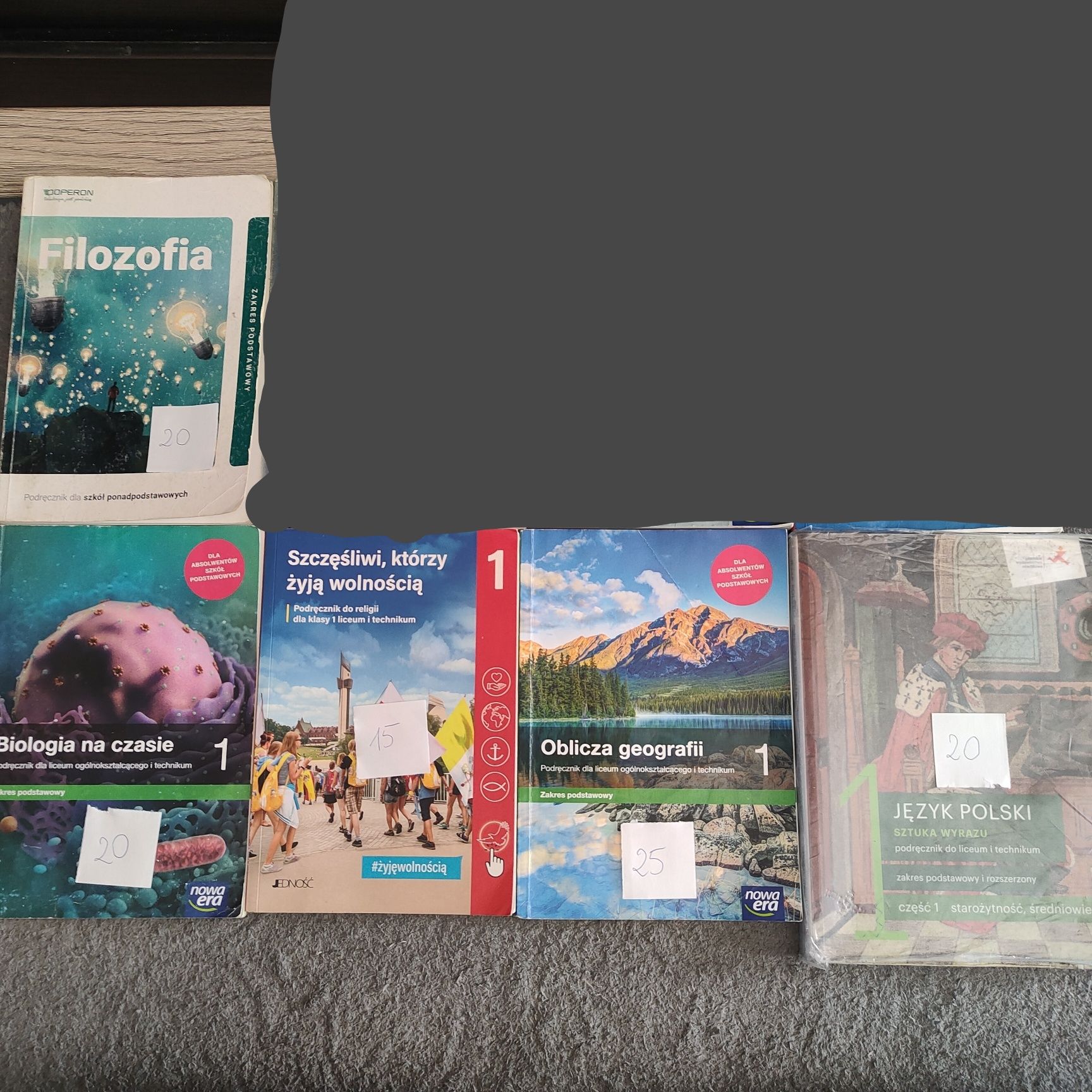 Książki liceum i technikum klasa 1
