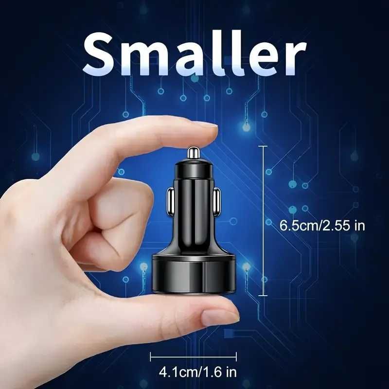 Ładowarka samochodowa USB 3.1 typ C,