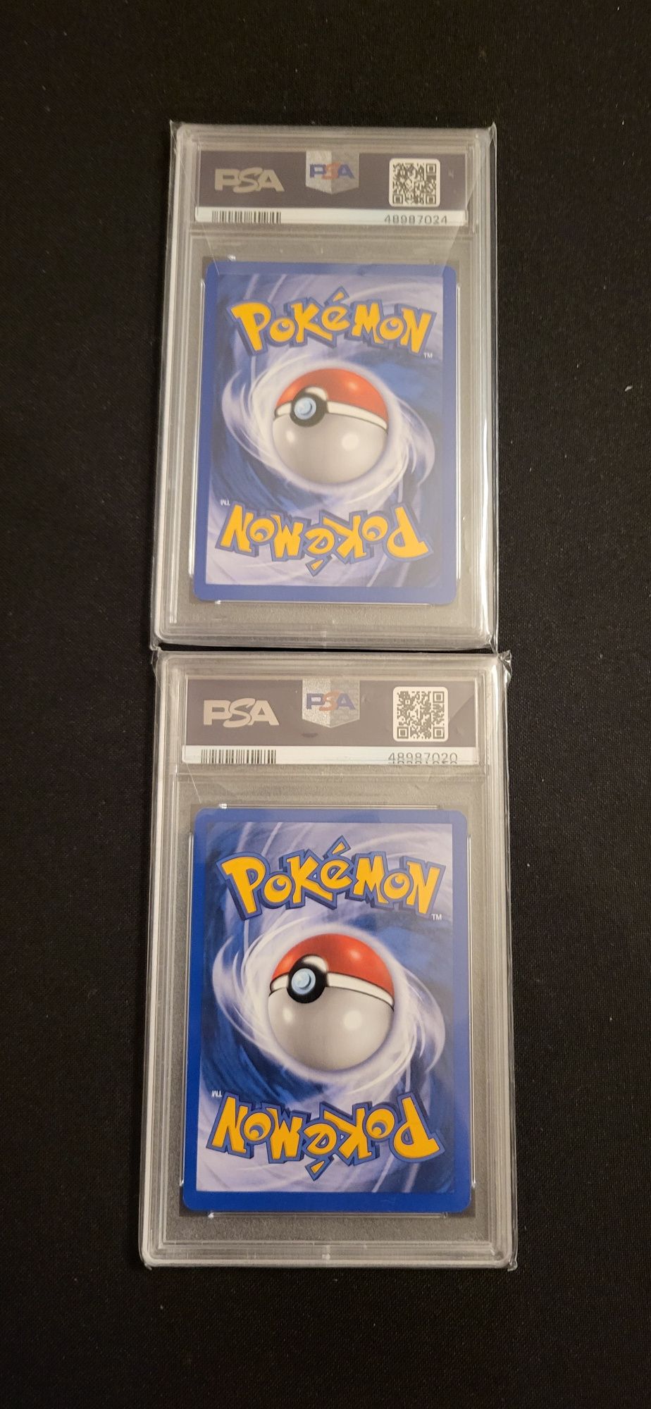 Graded Slabs PSA 9 Blastoise e Venusaur Holo Base Set