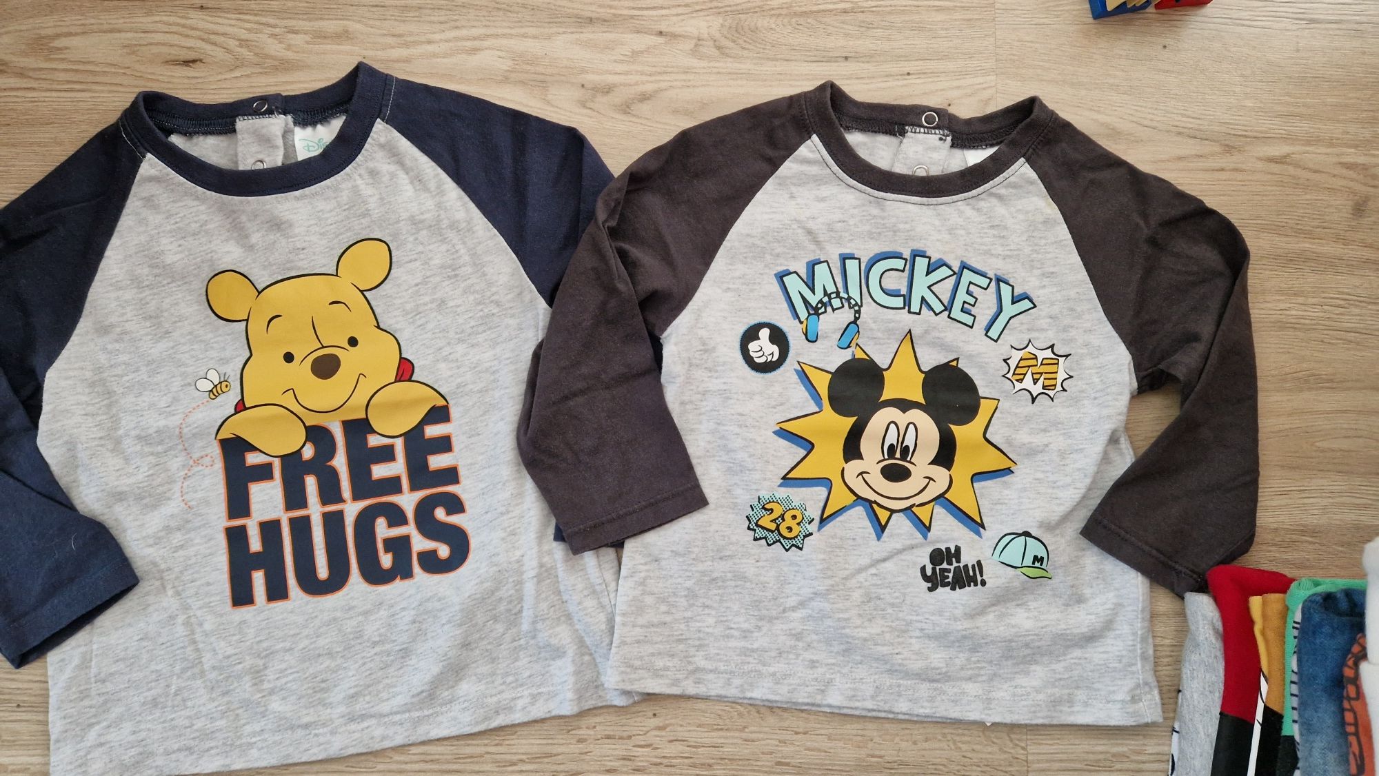 Bluzka bluzeczka r.92 Myszka Mickey Miki Kubuś Puchatek