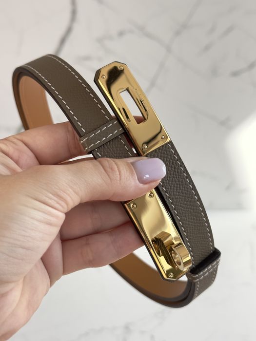 Ремінь Hermes Kelly Belt epsom, пояс ермес келлі, ремень келли