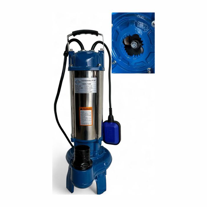 Насос Дренажно фекальний  Blue Drop V3200F з поплавком