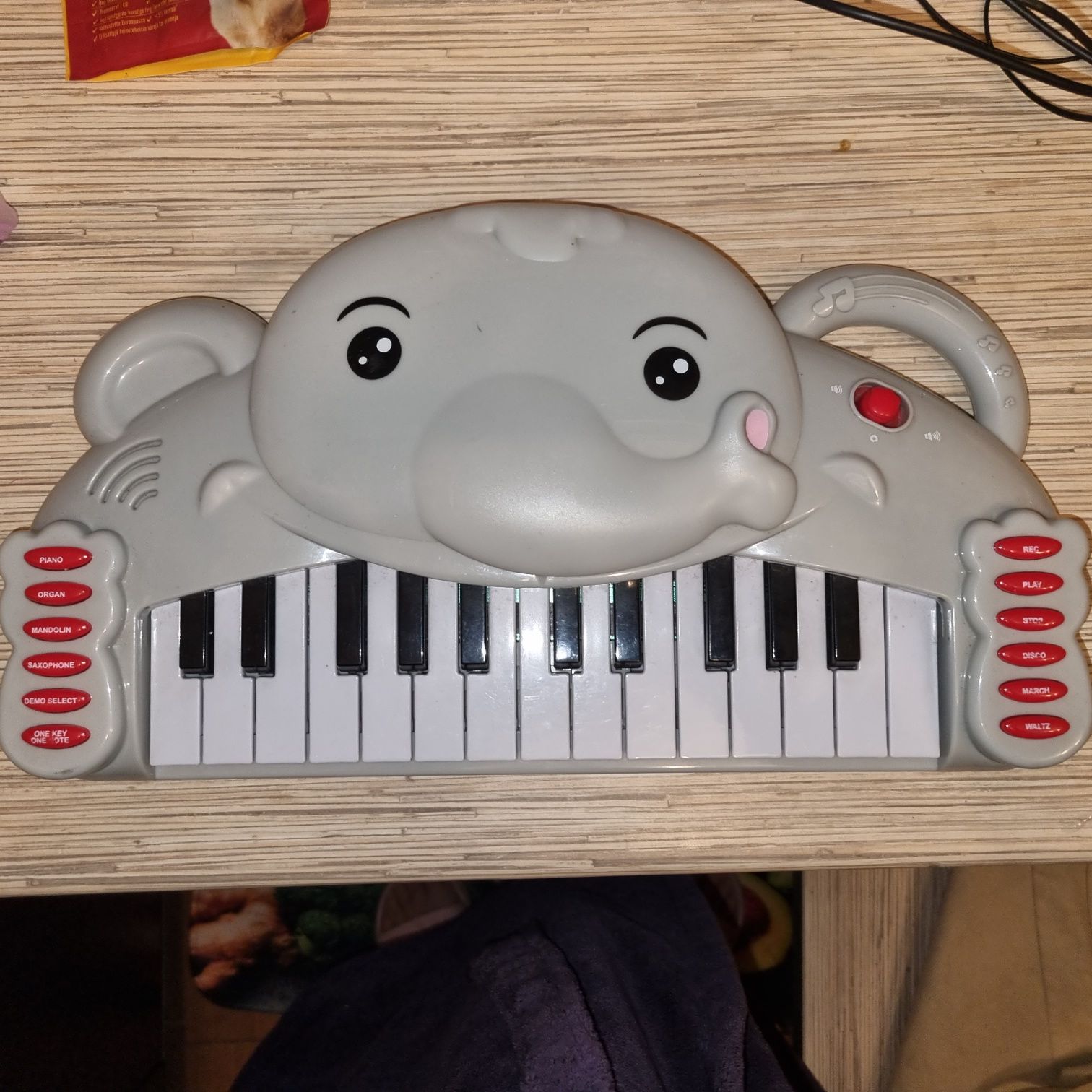 Pianinko słonik.