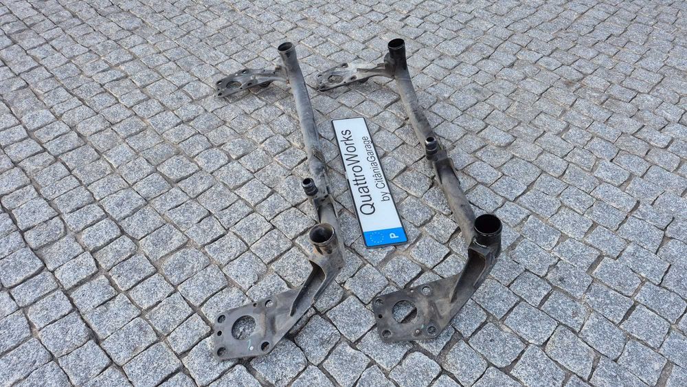 AUDI A4 B5 (8D) - Tubo Metálico Intercooler/ Apoio Motor Frente Fibra.