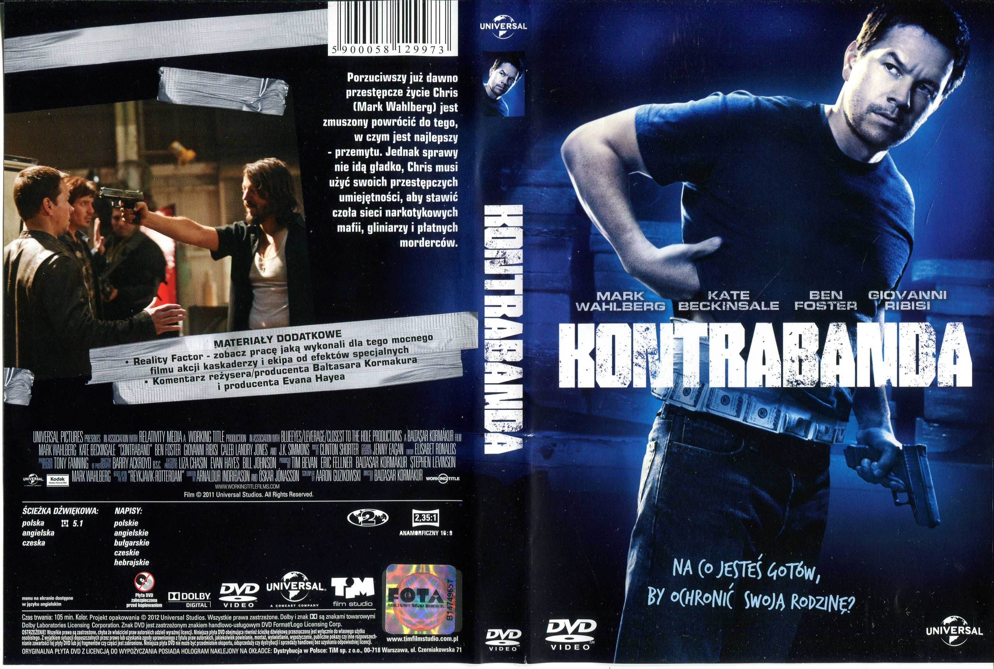 Kontrabanda płyta dvd