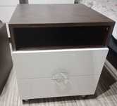 szafka nocna ringo black red white