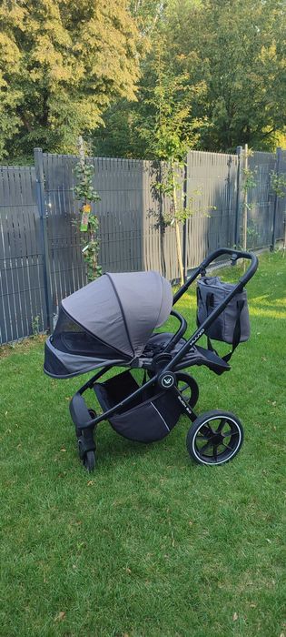 Wózek 2w1 Muuvo Quick 3.0, grafitowy, stan bardzo dobry, pełen zestaw