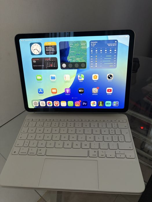 Ipad Air 2025 de 11" M3 256gb com Apple Magic Keyboard (Pt layout)