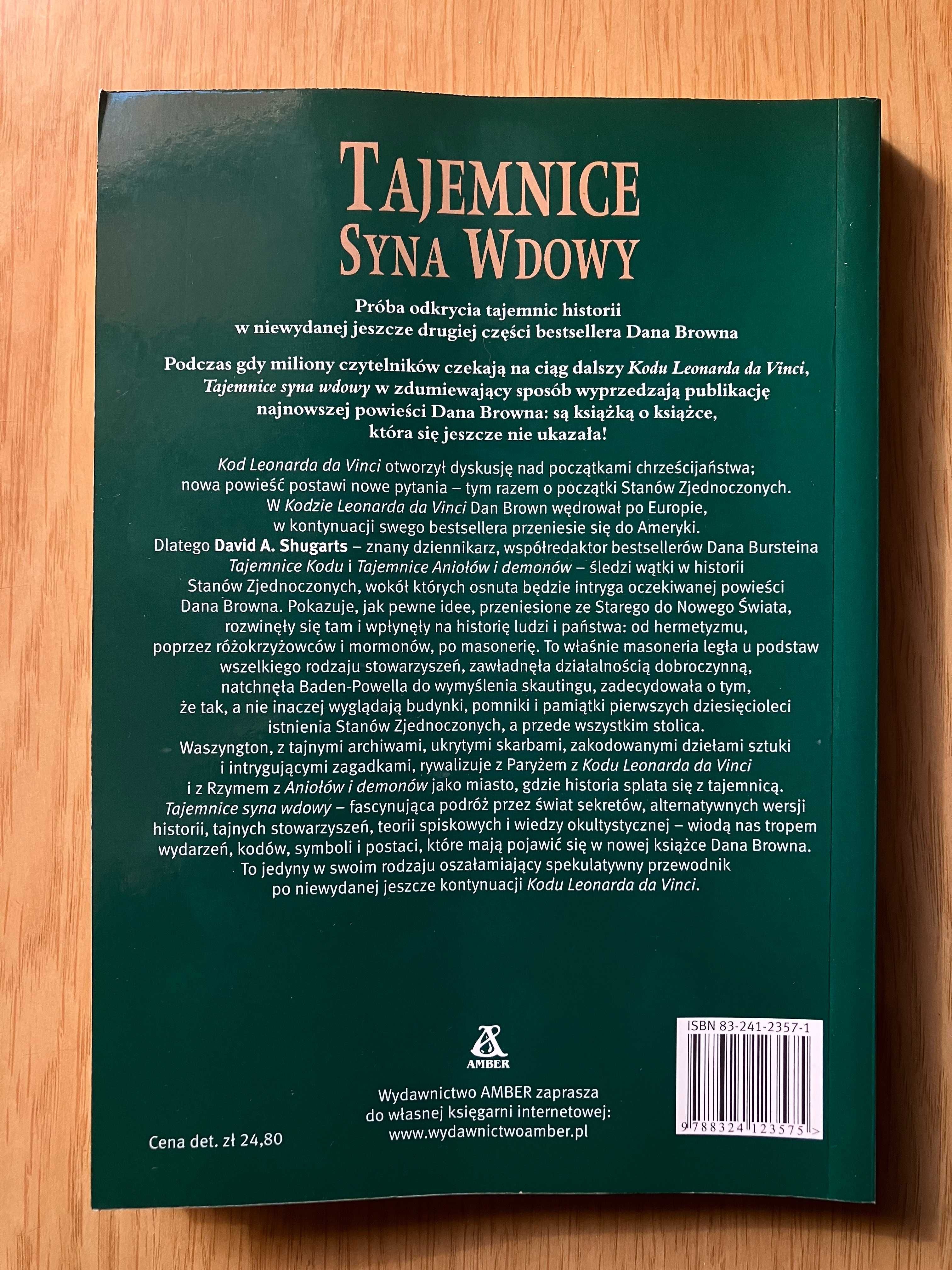 Tajemnice syna wdowy David A. Shugarts