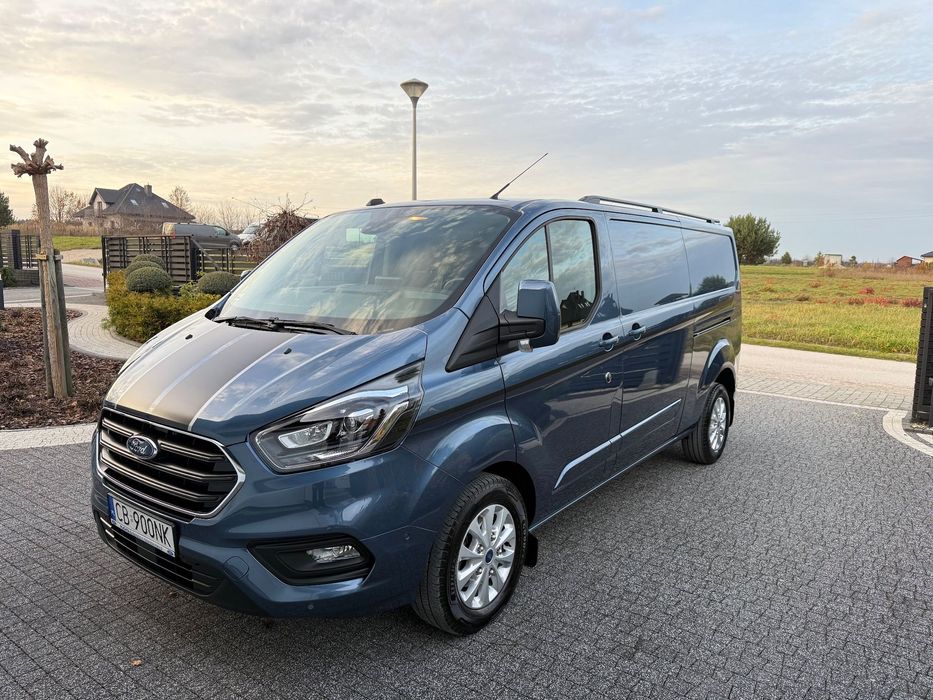 Ford Transit Custom  NOWY!, Salon POLSKA, BEZWYPADKOWY, 1 Właściciel, Pełne Wyposażenie!