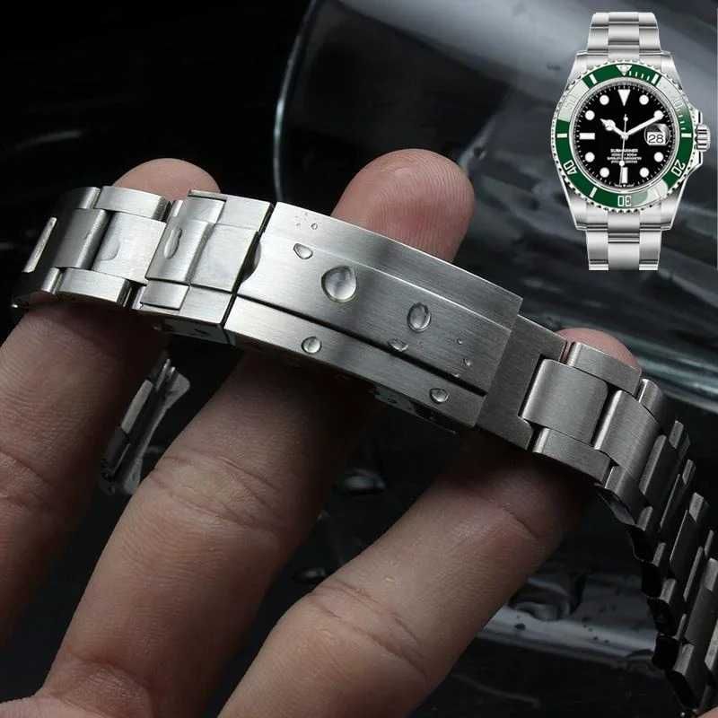 Bransoleta 20mm do zegarka Rolex Daytona GMT Submariner mat stal 904L