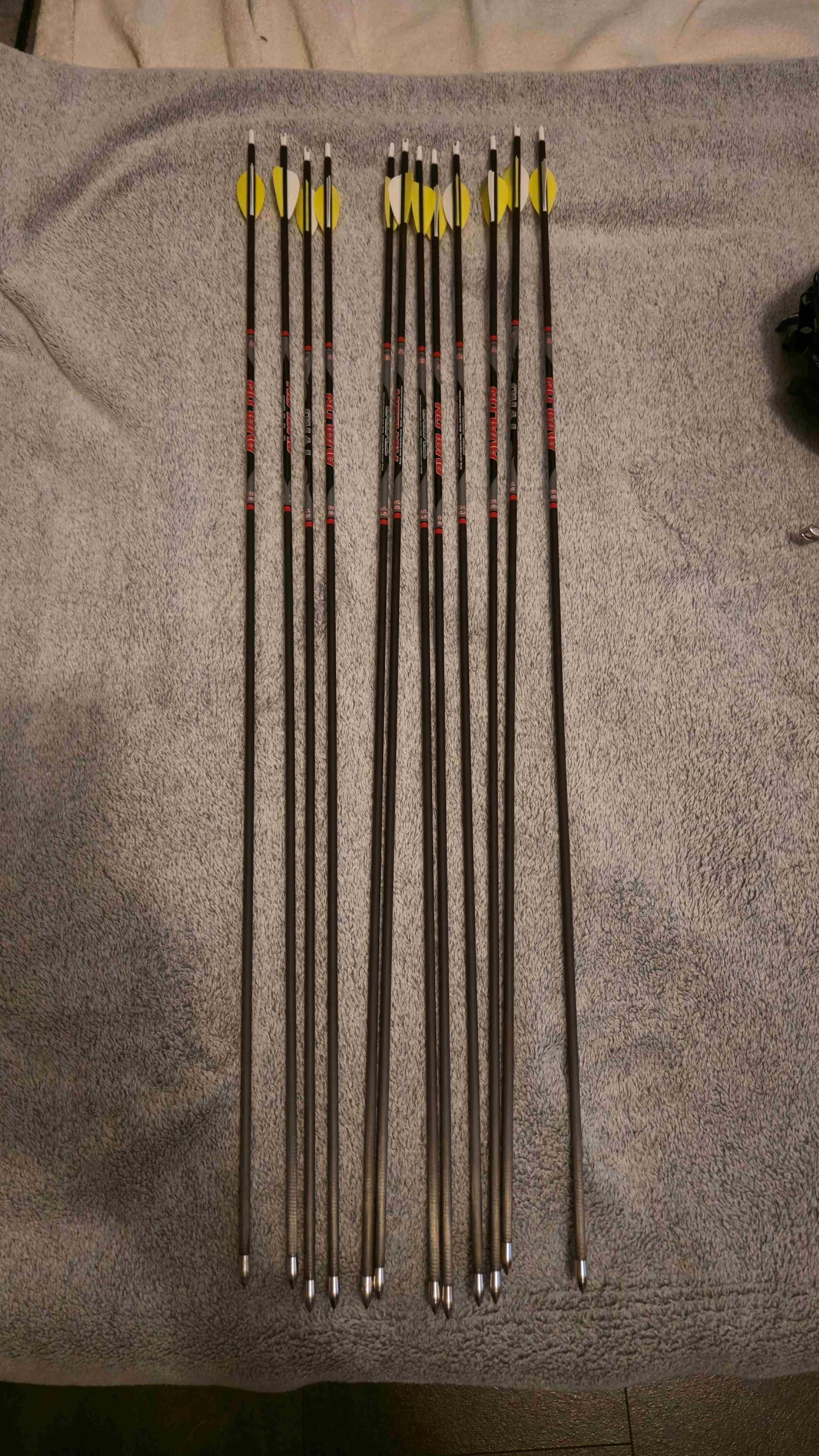 łuk sportowy typu barebow  zestaw komplet