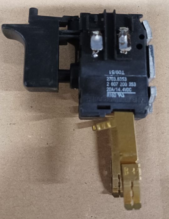 Wyłącznik  Bosch do wkrętarki niebieskiej