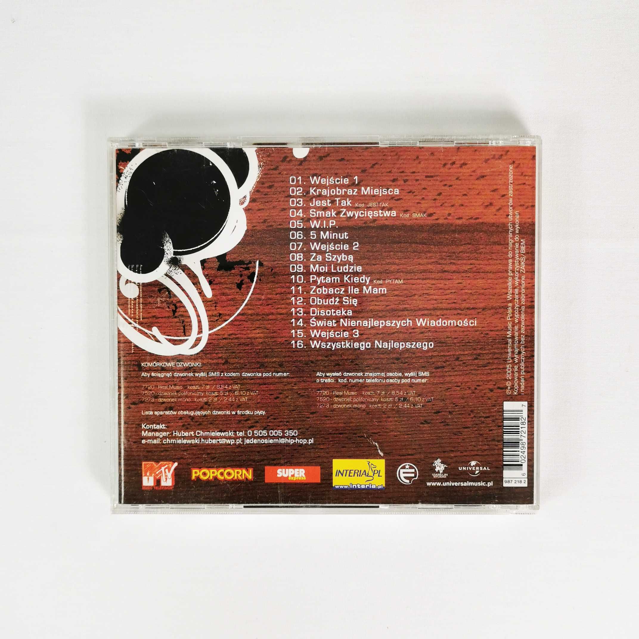 Polski Hip- hop JEDEN OSIEM L- słuchowisko 1 wydanie 2005.
