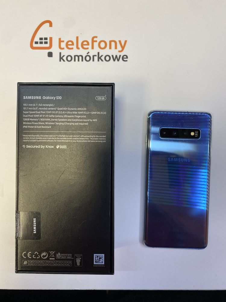 Galaxy S10 BDB prism blue G973F Telefon komórkowy