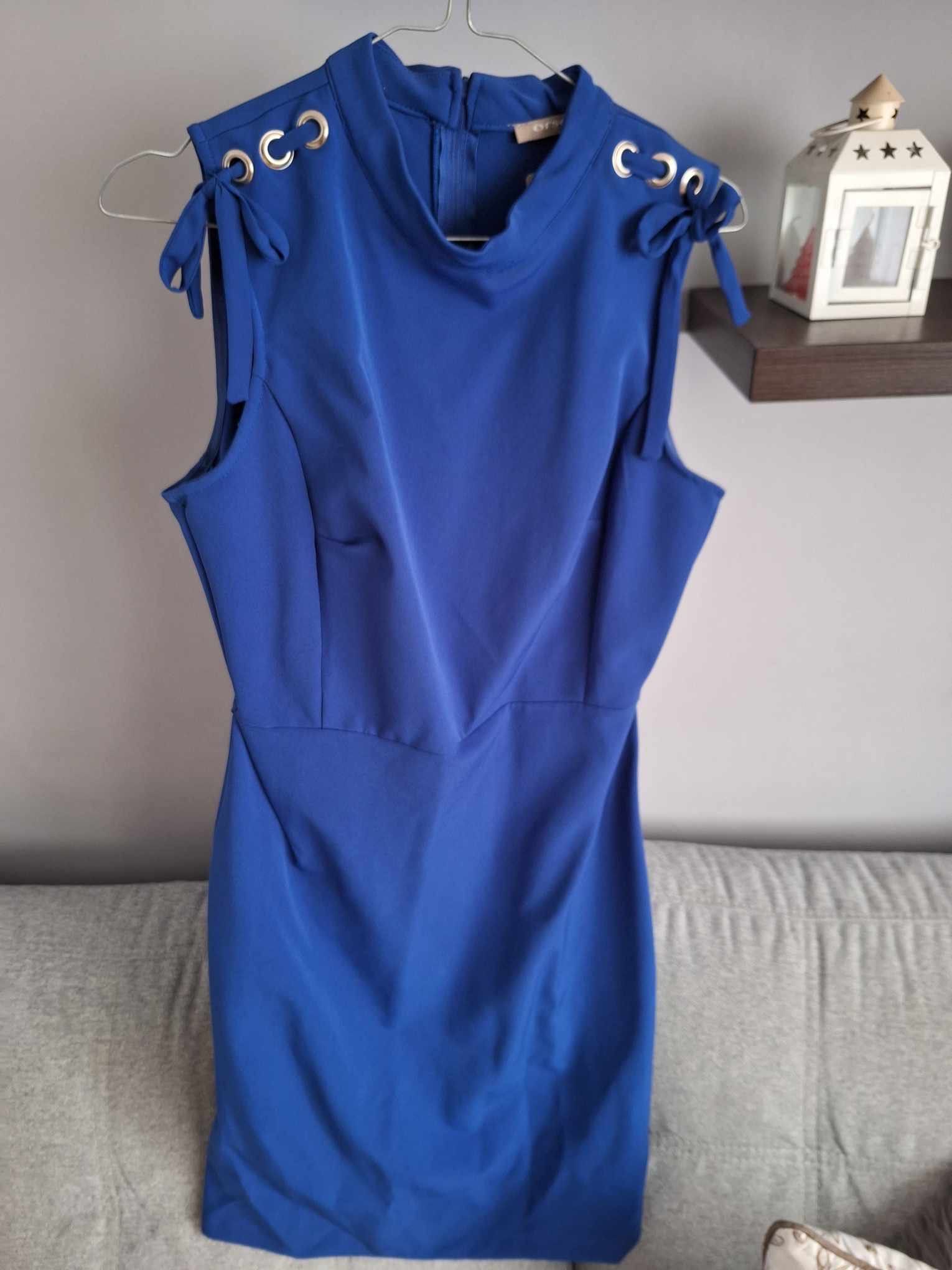 Sukienka niebieska Orsay 38