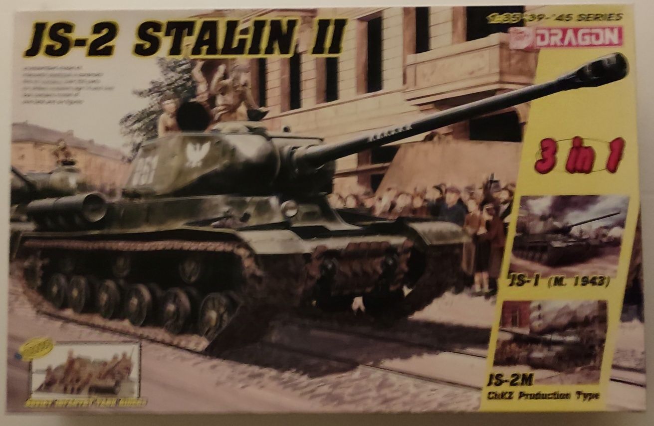 Js-2 (3w1) Dragon 6537 model 1/35